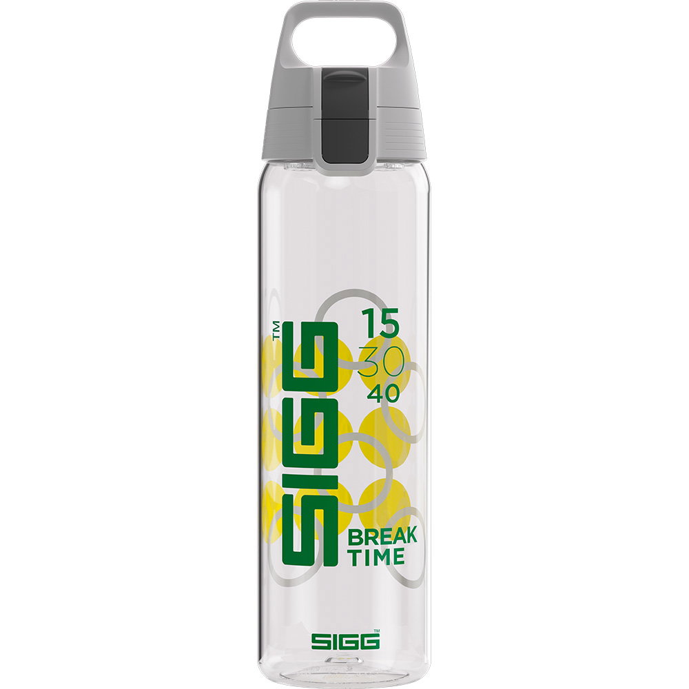 SIGG Tritan Total Clear ONE Water Bottle - 25 Oz (0.75L), BPA Free, Leakproof, Dishwasher Safe