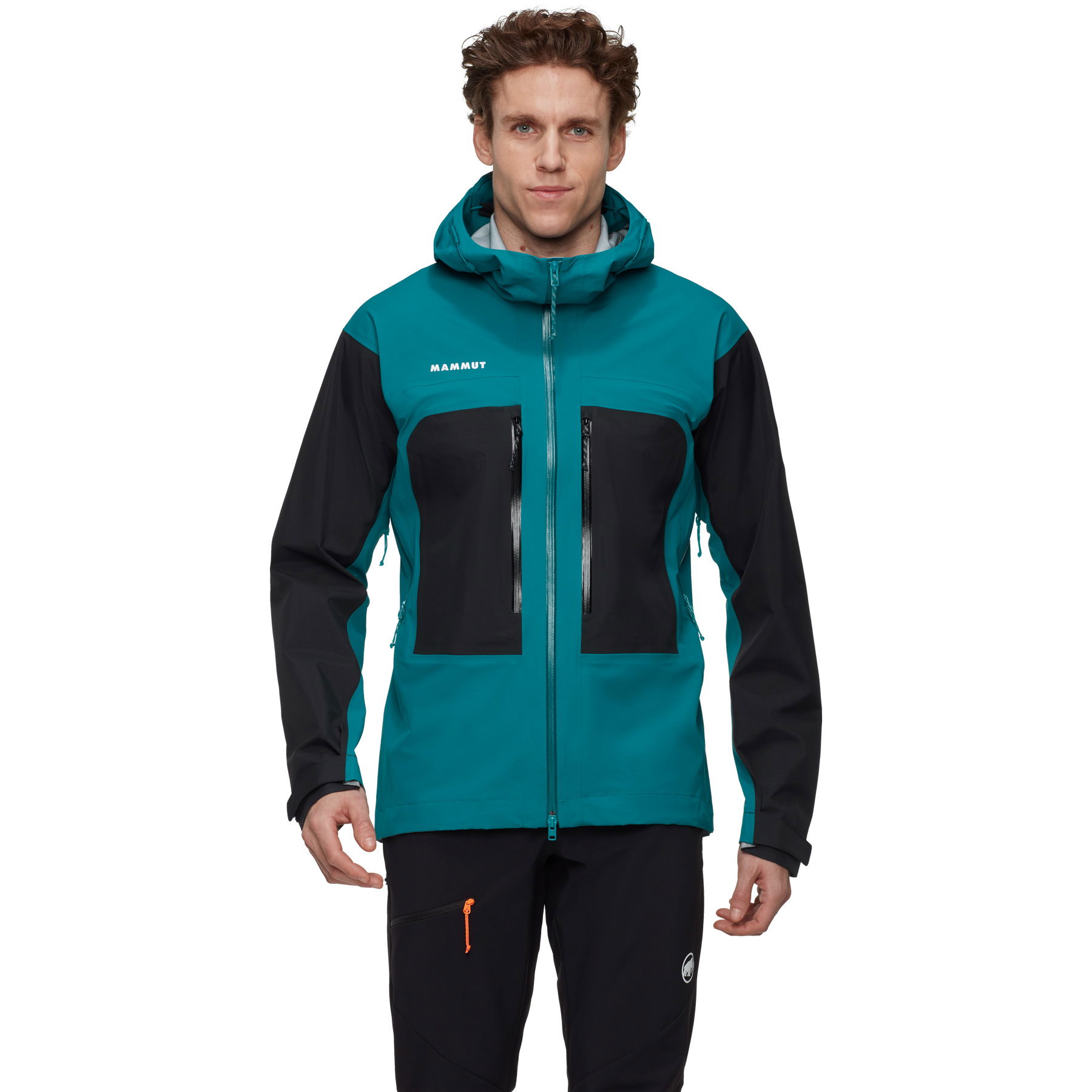Mammut Taiss Hardshell Jacket Men deep teal at Sport Bittl Shop