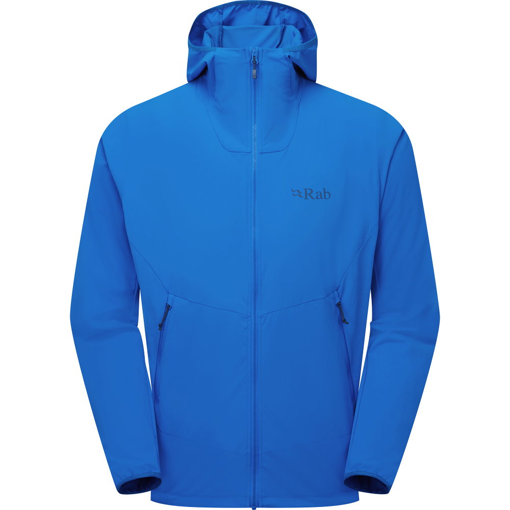 RAB - Borealis Hoodie Softshelljacke Herren maya blue
