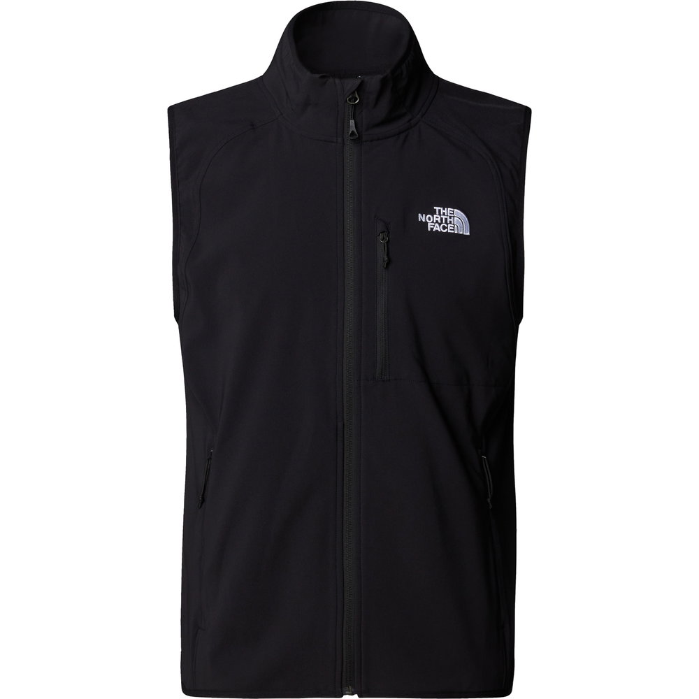 The North Face® - Nimble Softshellweste Herren schwarz