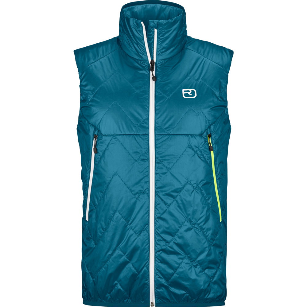 ORTOVOX - Swisswool Piz Vial Weste Herren petrol blue