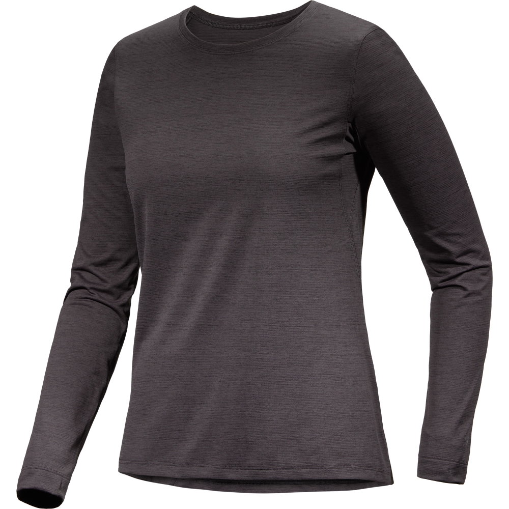 Arc'teryx - Taema Crew Longsleeve Damen black heather