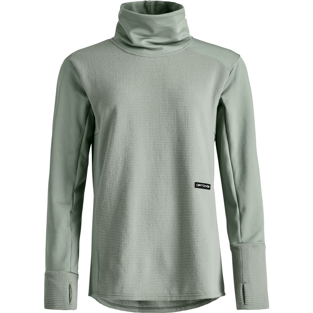 ORTOVOX - Fleece Cord Longsleeve Damen green sage