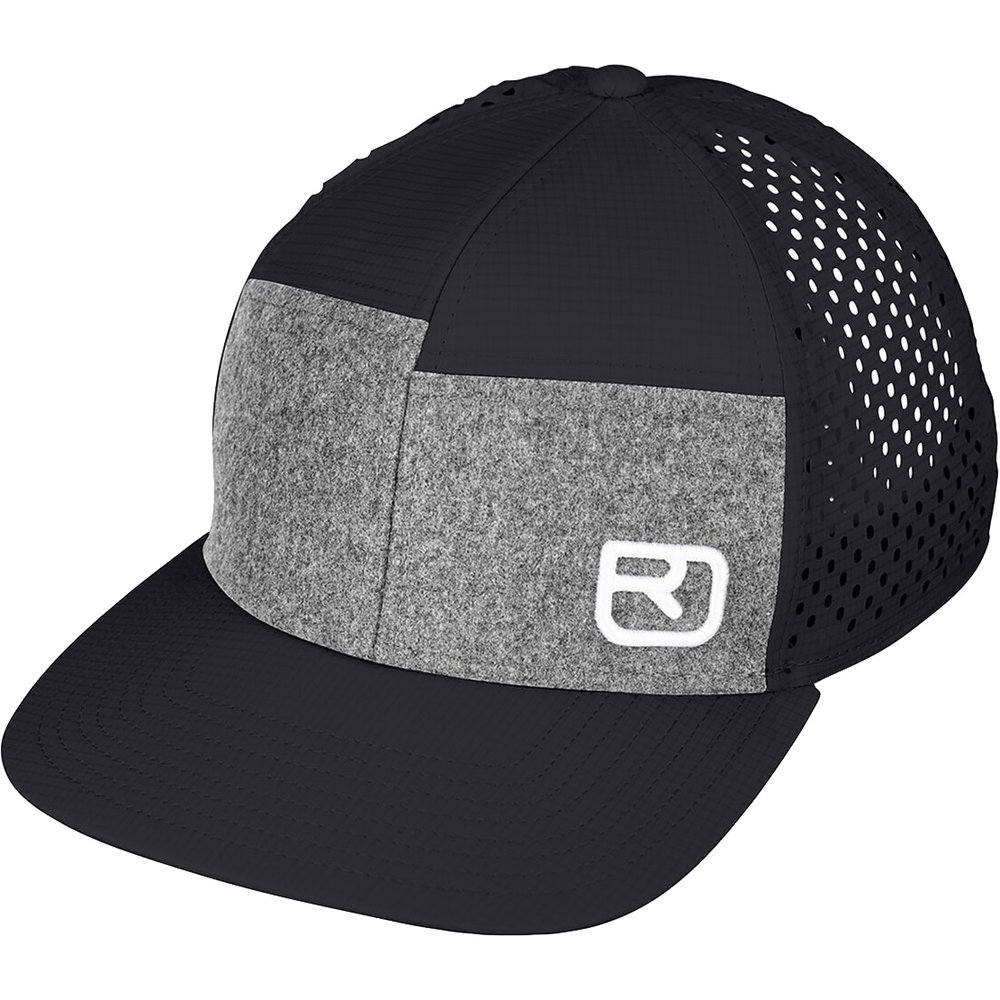 ORTOVOX - Logo Air Trucker Cap black raven