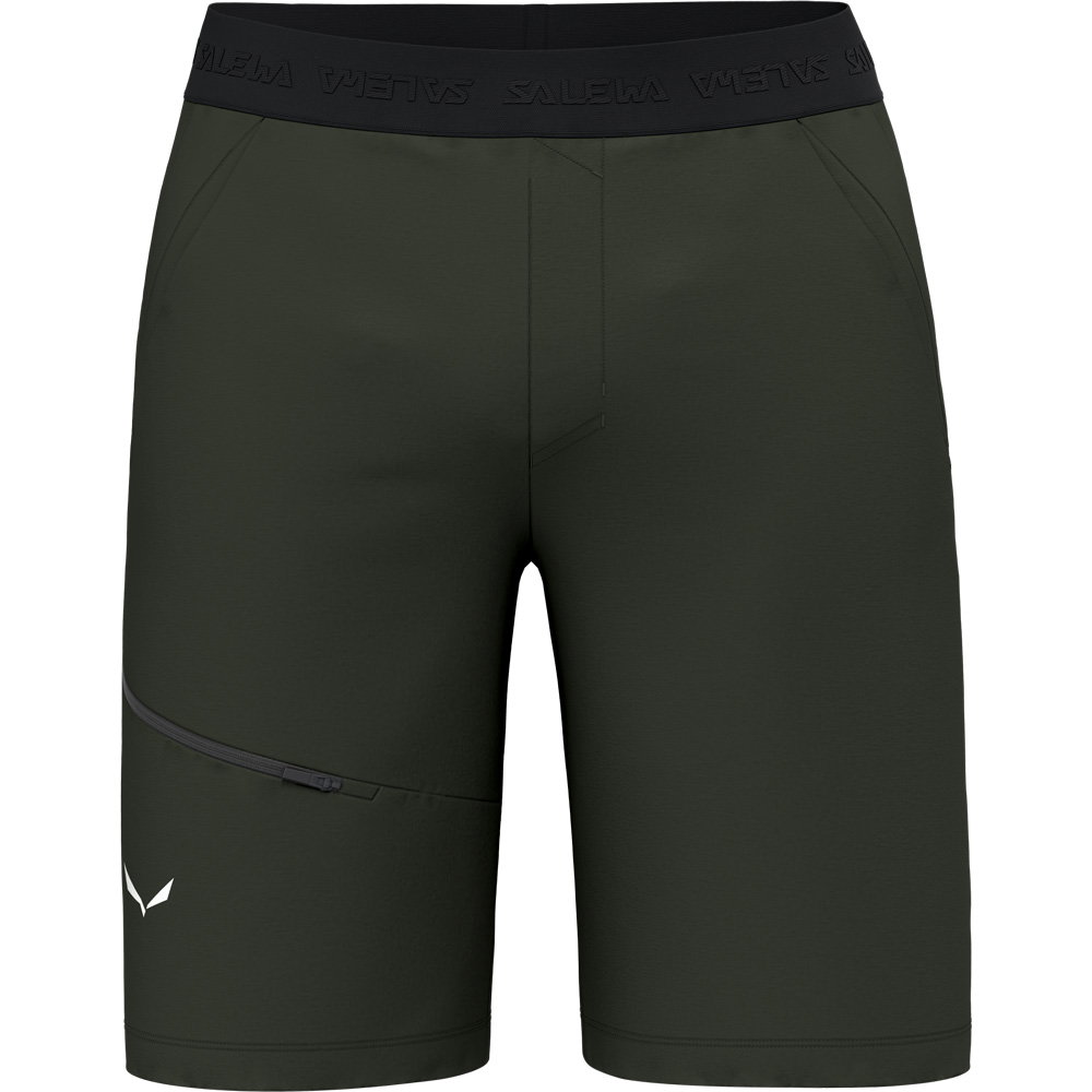 SALEWA - Puez 4 Shorts Herren dark olive