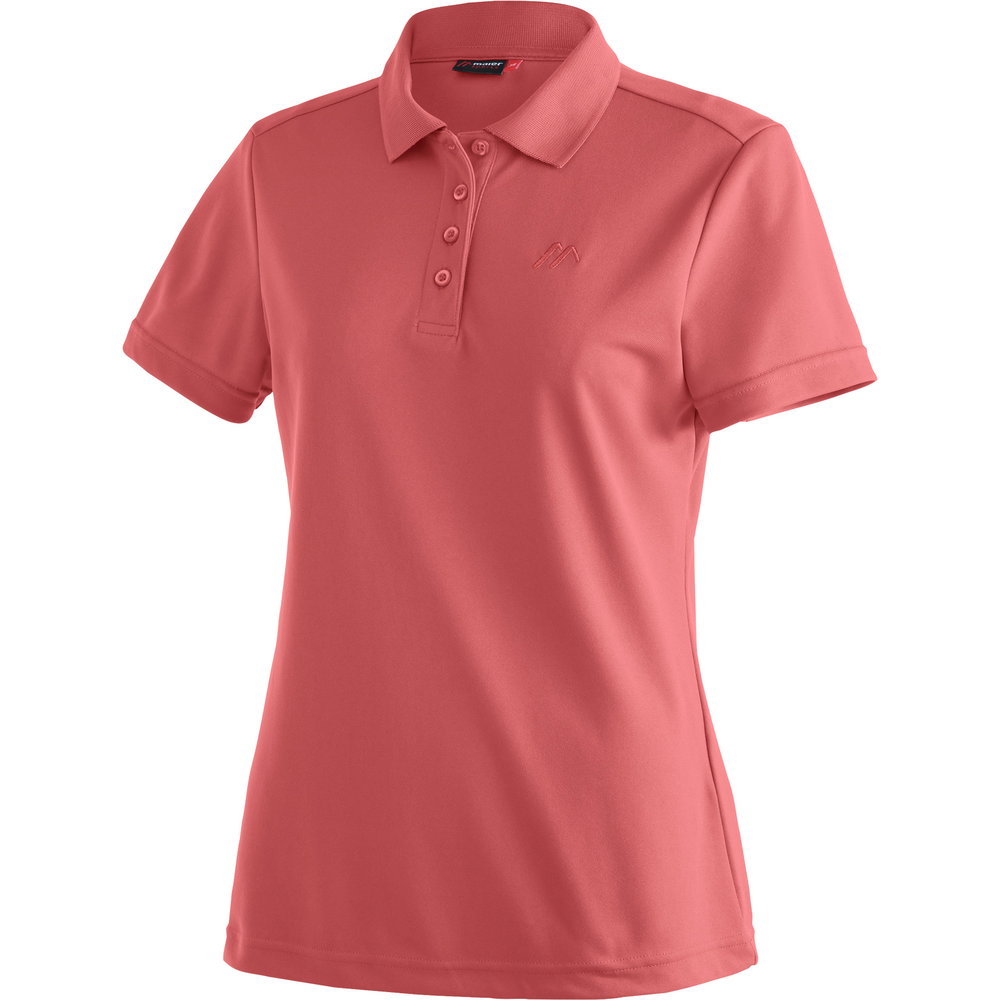 Maier Sports - Ulrike Poloshirt Damen red orcher