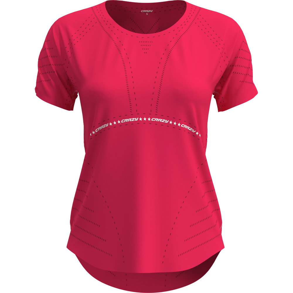 Crazy - Laser T-Shirt Damen coralin