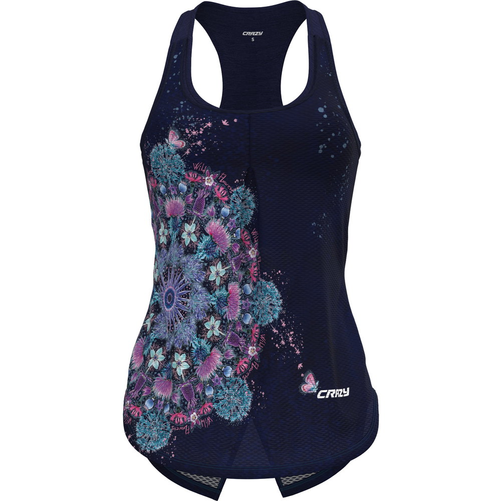 Crazy - Break Tanktop Damen mandala
