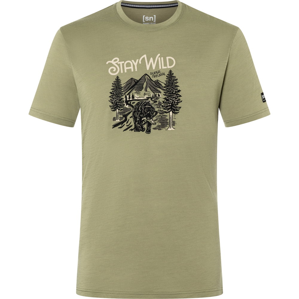 super.natural - Better A Fish Than Me T-Shirt Herren aloe