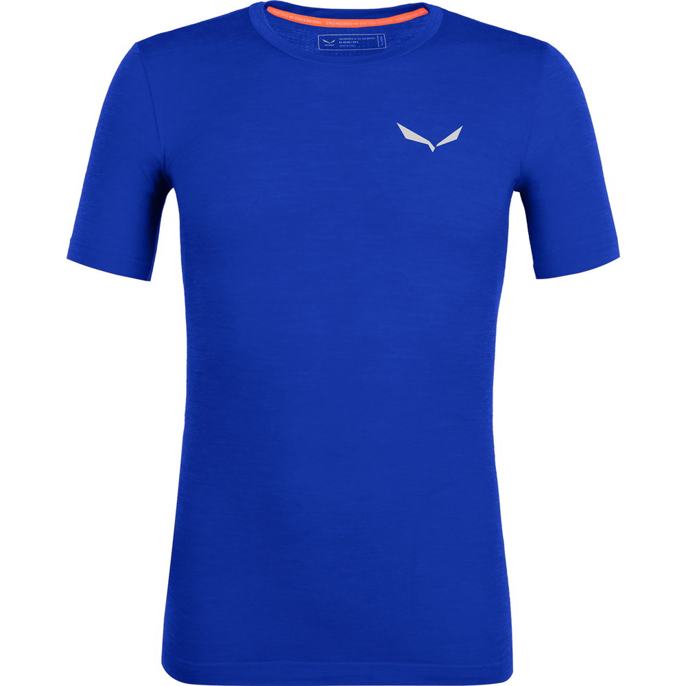 SALEWA - Zebru Fresh AMR Merino T-Shirt Herren electric