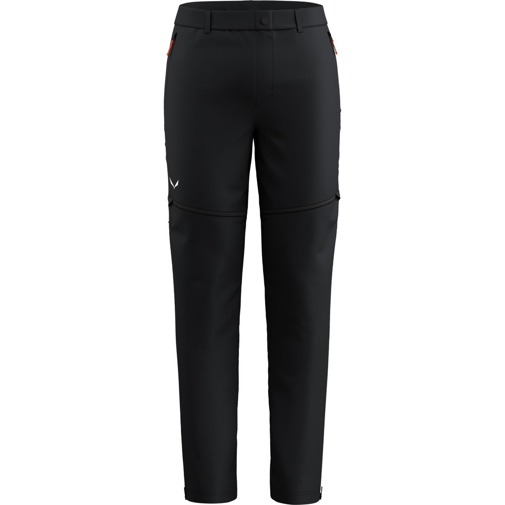 SALEWA - Puez Talveno DST Zip-Off Softshellhose Herren black out
