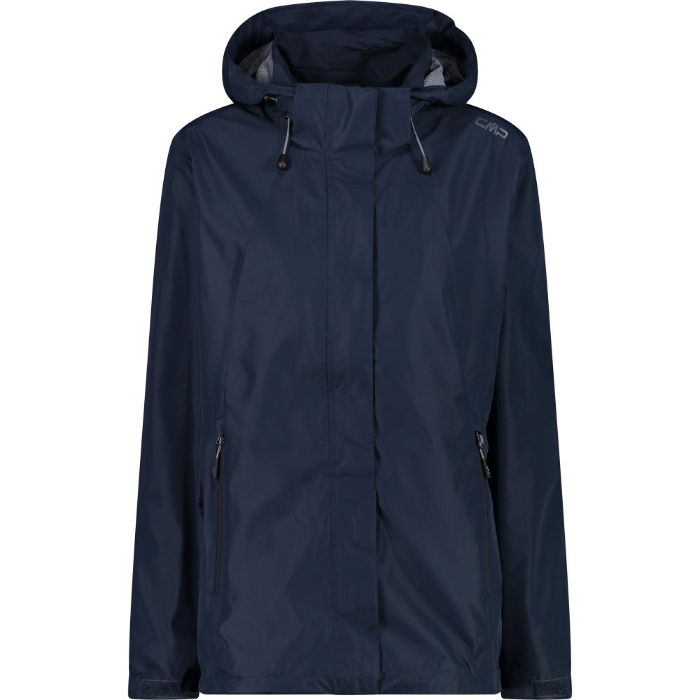 CMP - Zip Hood With Ventilation Regenjacke Damen schwarz