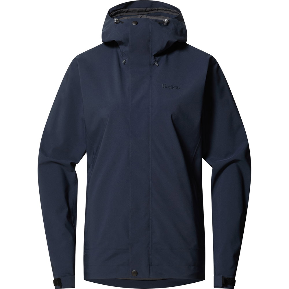 Haglöfs - Breeze Proof Regenjacke Damen tarn blue