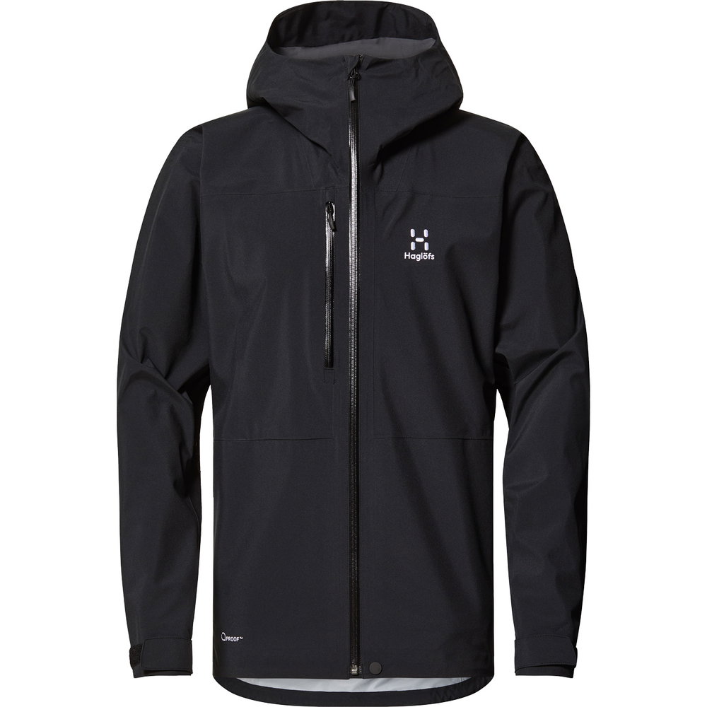 Haglöfs - Front Proof Hardshelljacke Herren true black