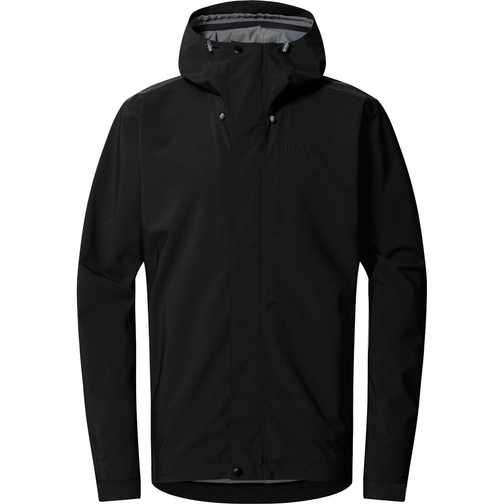 Haglöfs - Breeze Proof Regenjacke Herren true black