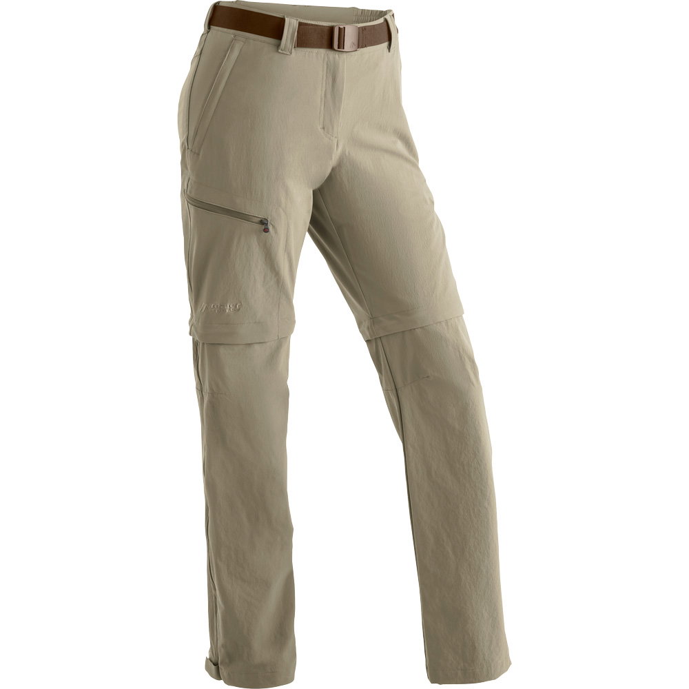 Maier Sports - Nata Zipp-Off Hose Damen brown rice