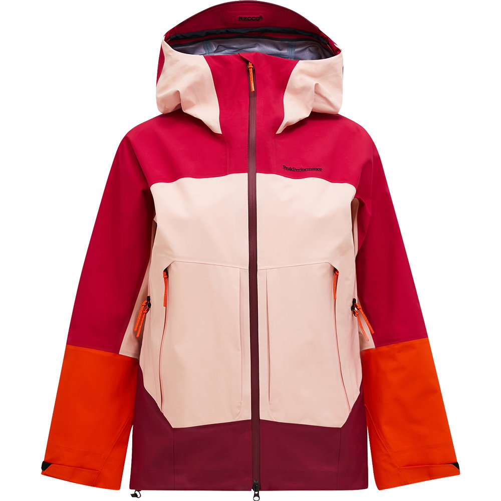 Peak Performance - Vislight GORE-TEX® Hardshelljacke Damen tech burgundy
