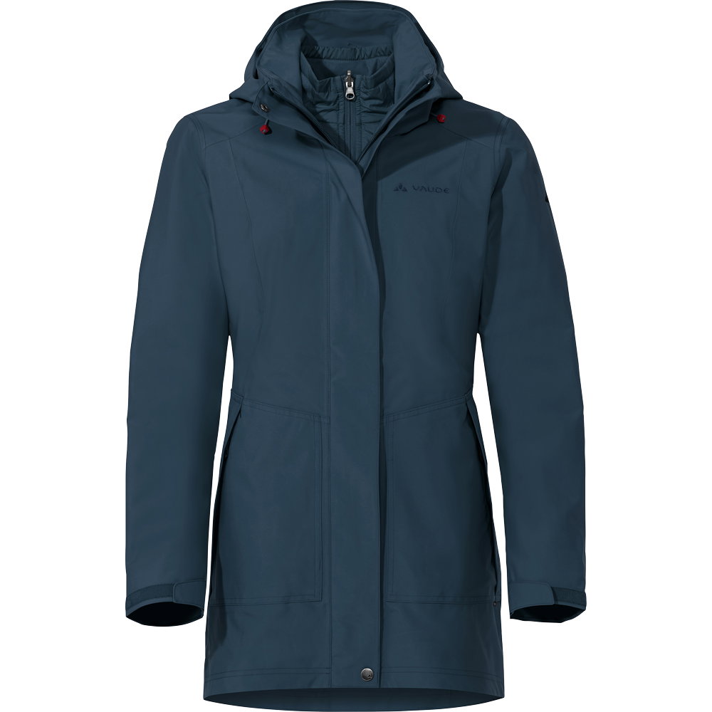 VAUDE - Idris 3in1 Parka Damen dark sea