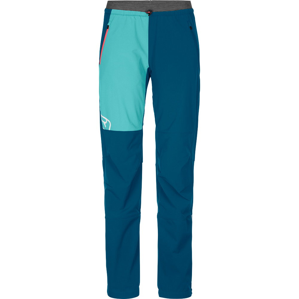 ORTOVOX - Berrino Softshellhose Damen petrol blue