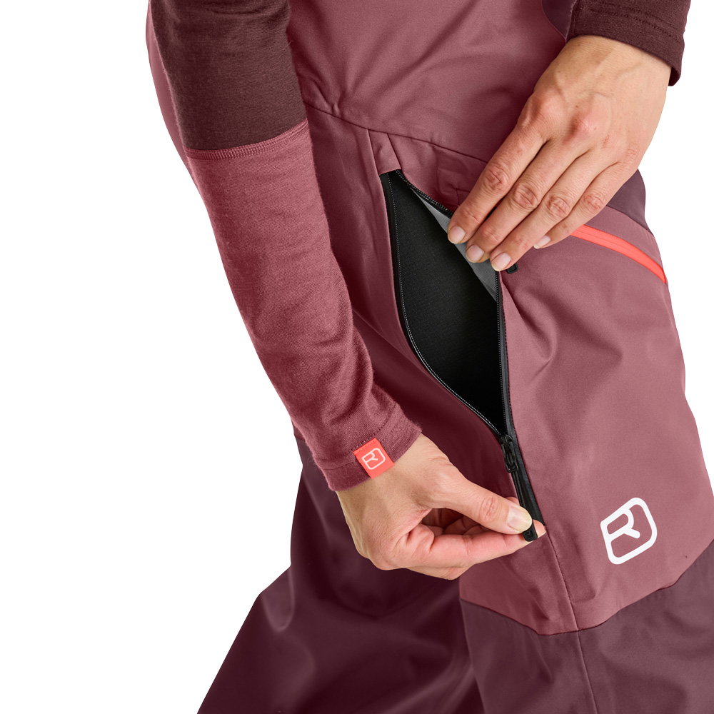 BLARIX Guard Hüfttasche Mit 3 Wasserabweisenden Taschen – Rot, 19x11x7 Cm