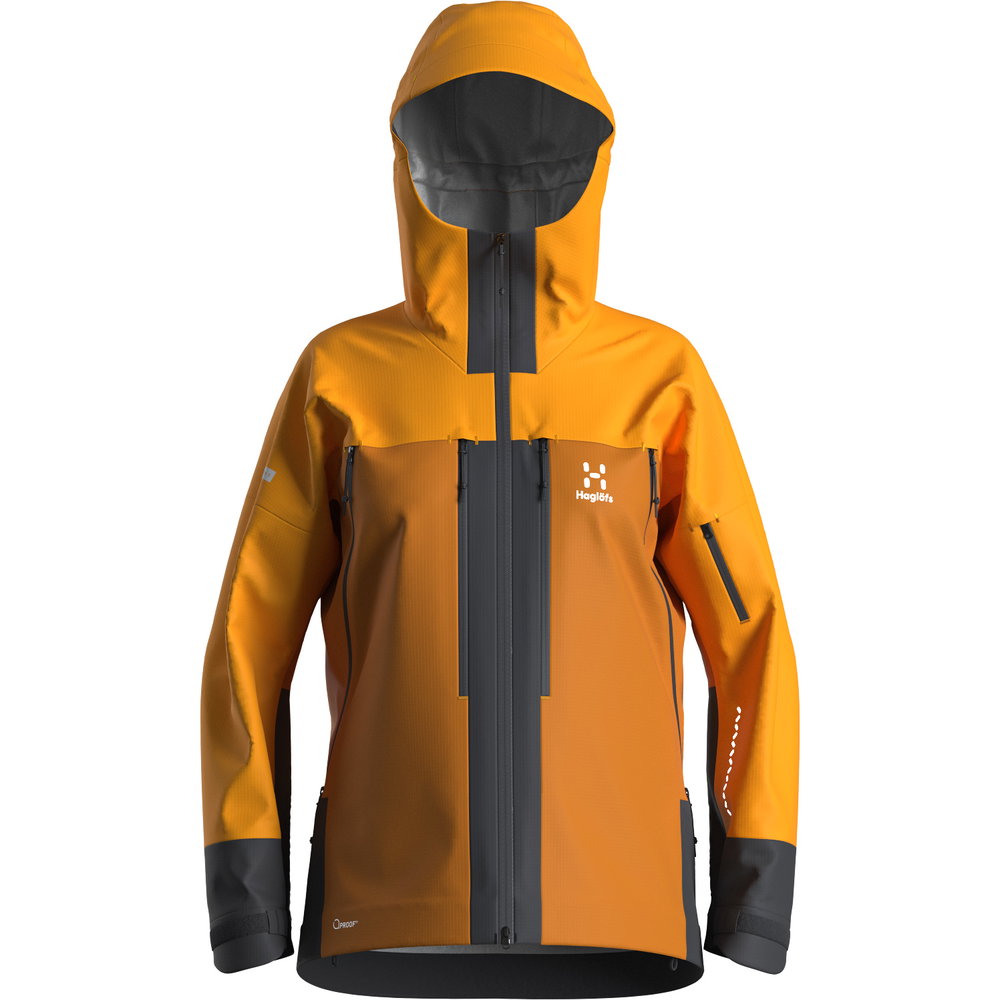 Haglöfs - L.I.M Touring Proof Hardshelljacke Damen sunny yellow
