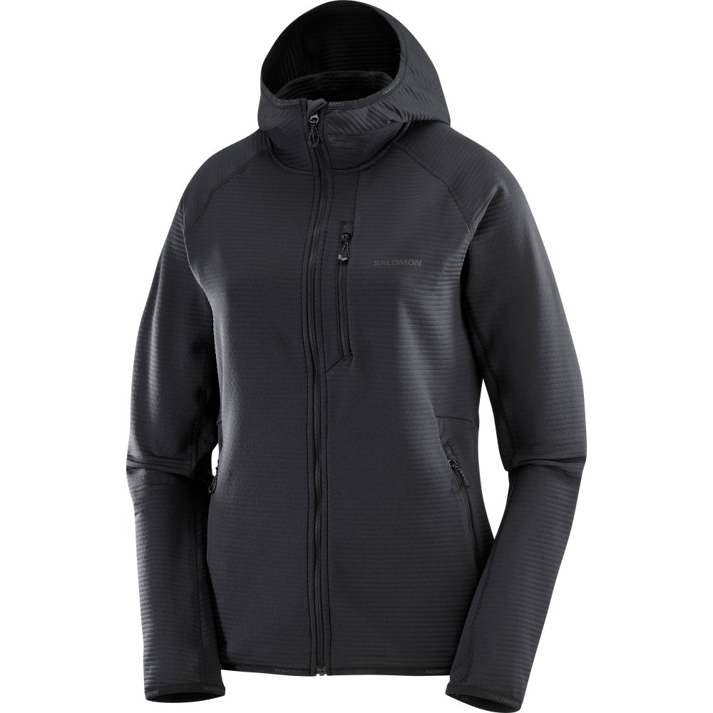 Salomon - Essential Lightwarm HD Midlayerjacke Damen schwarz