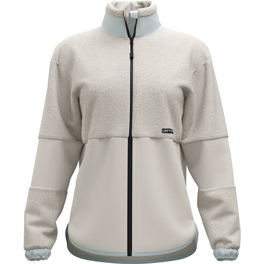 ORTOVOX - Fleece Tedddy Jacke Damen white tea