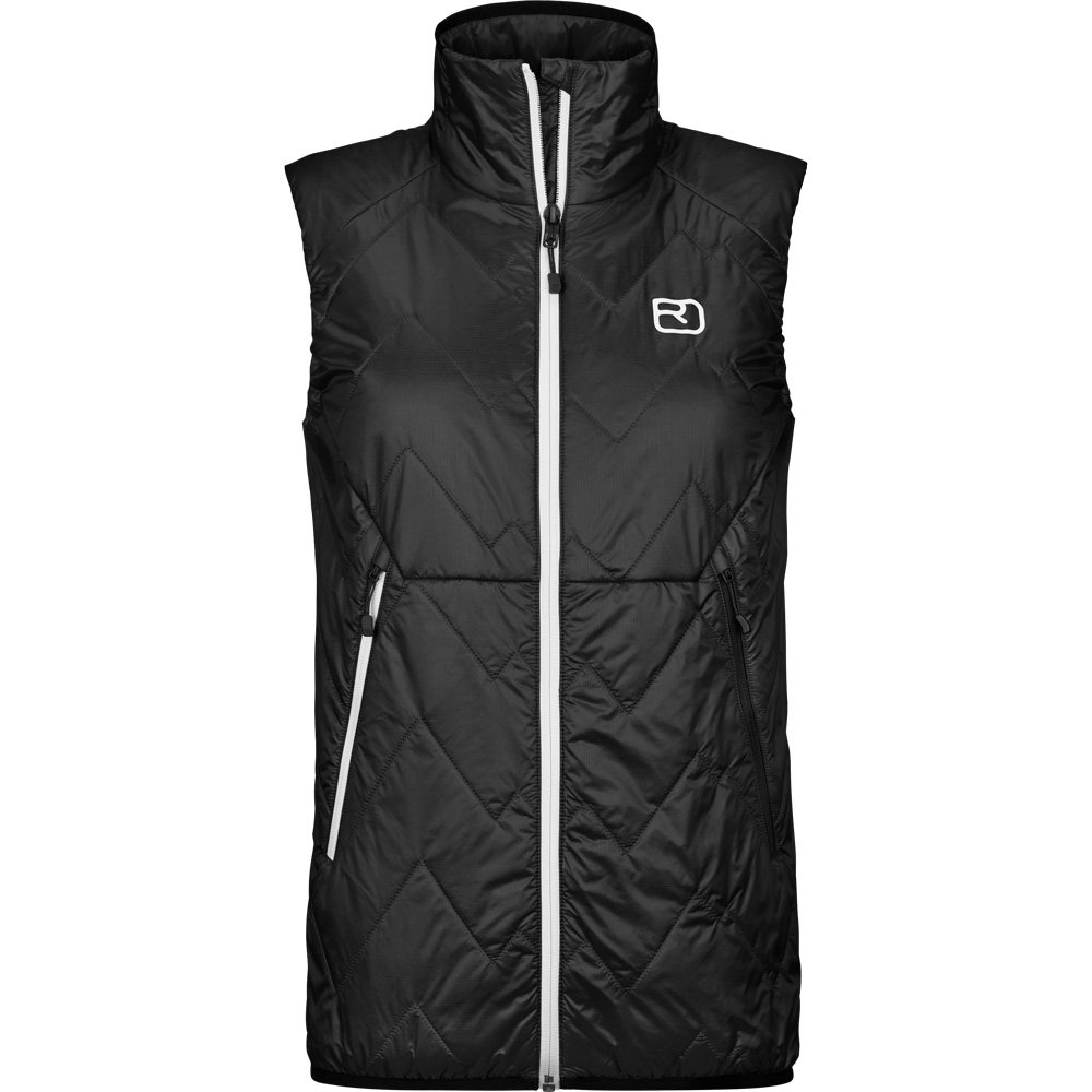 ORTOVOX - Swisswool Piz Vial Weste Damen black raven