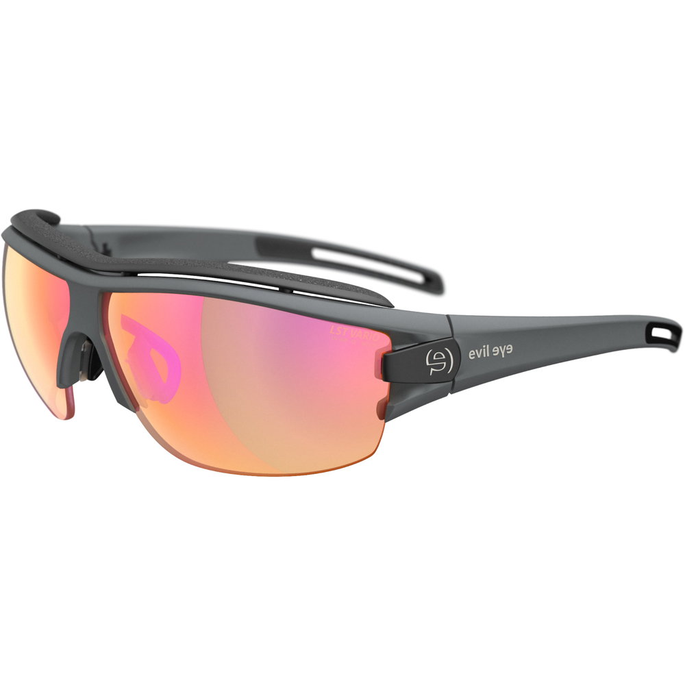 evil eye - trace ng pro Sonnenbrille dark grey matt