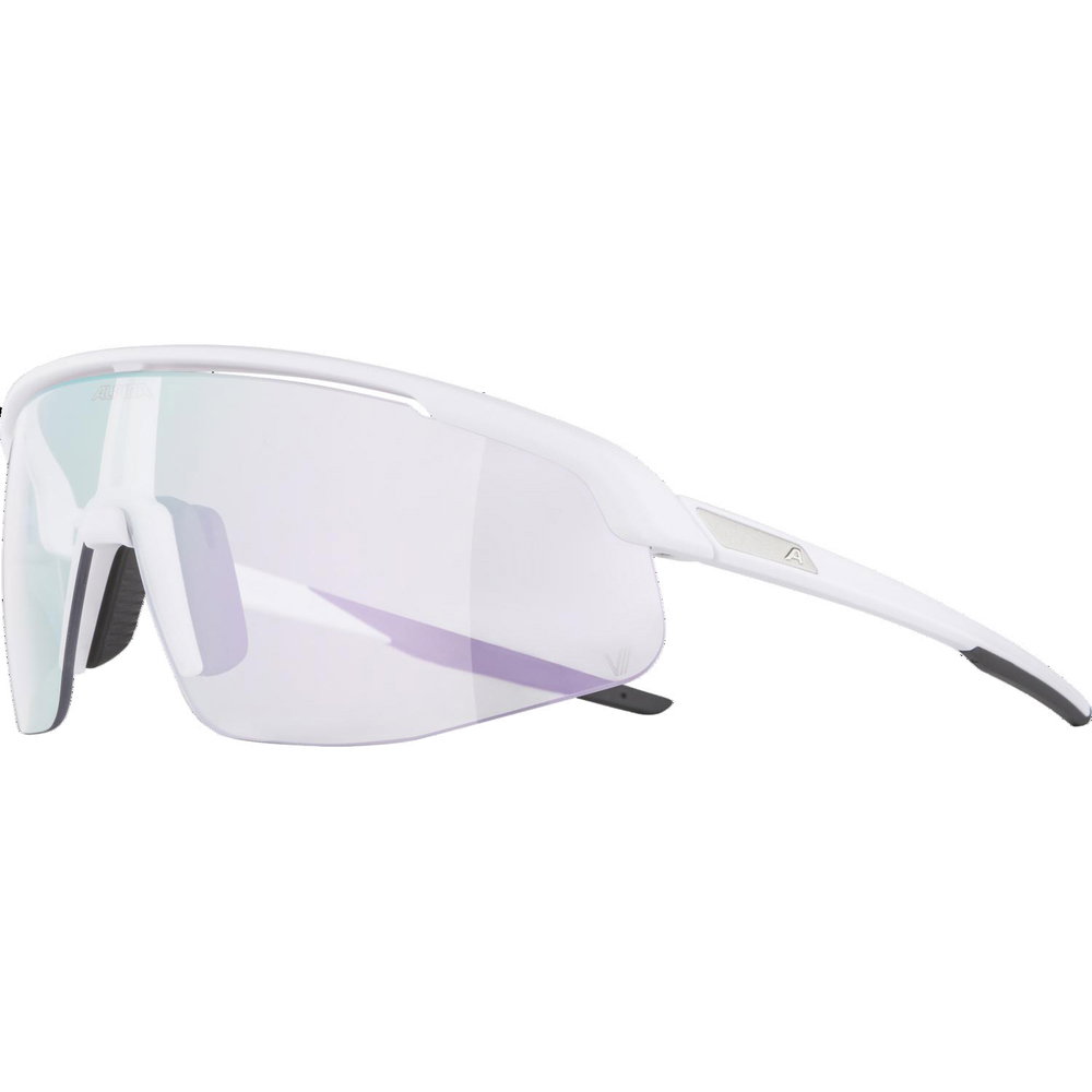 Alpina - Turbo Pro V Sportbrille white matt