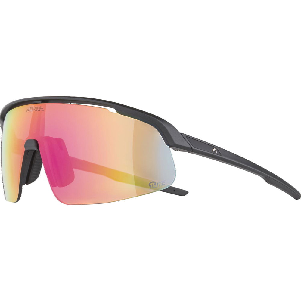 Alpina - Turbo Pro S Q-Lite Sportbrille black matt