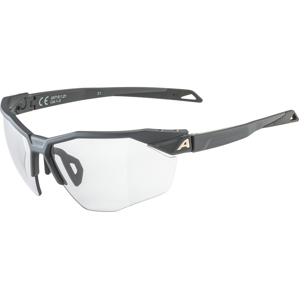 Alpina - Twist Six HR V Sonnenbrille midnight grey matt
