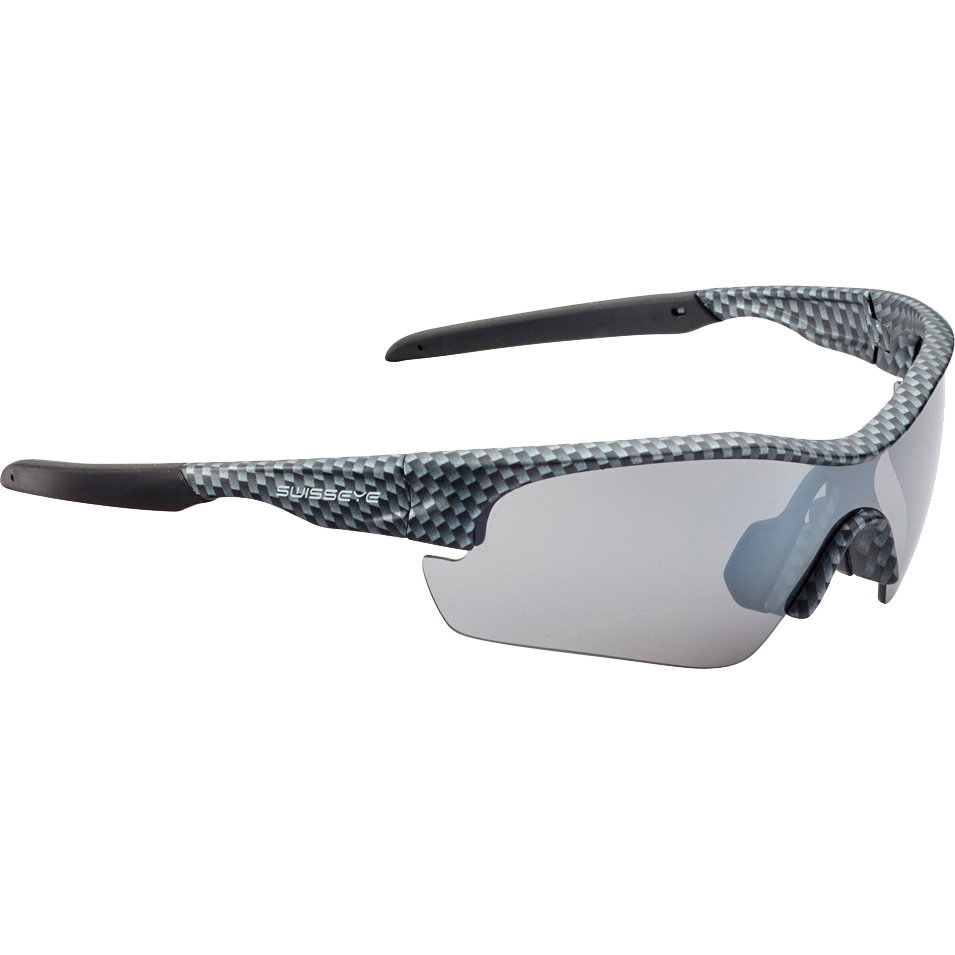 Swiss Eye - Spin Sonnenbrille Kinder carbon matt black smoke fm