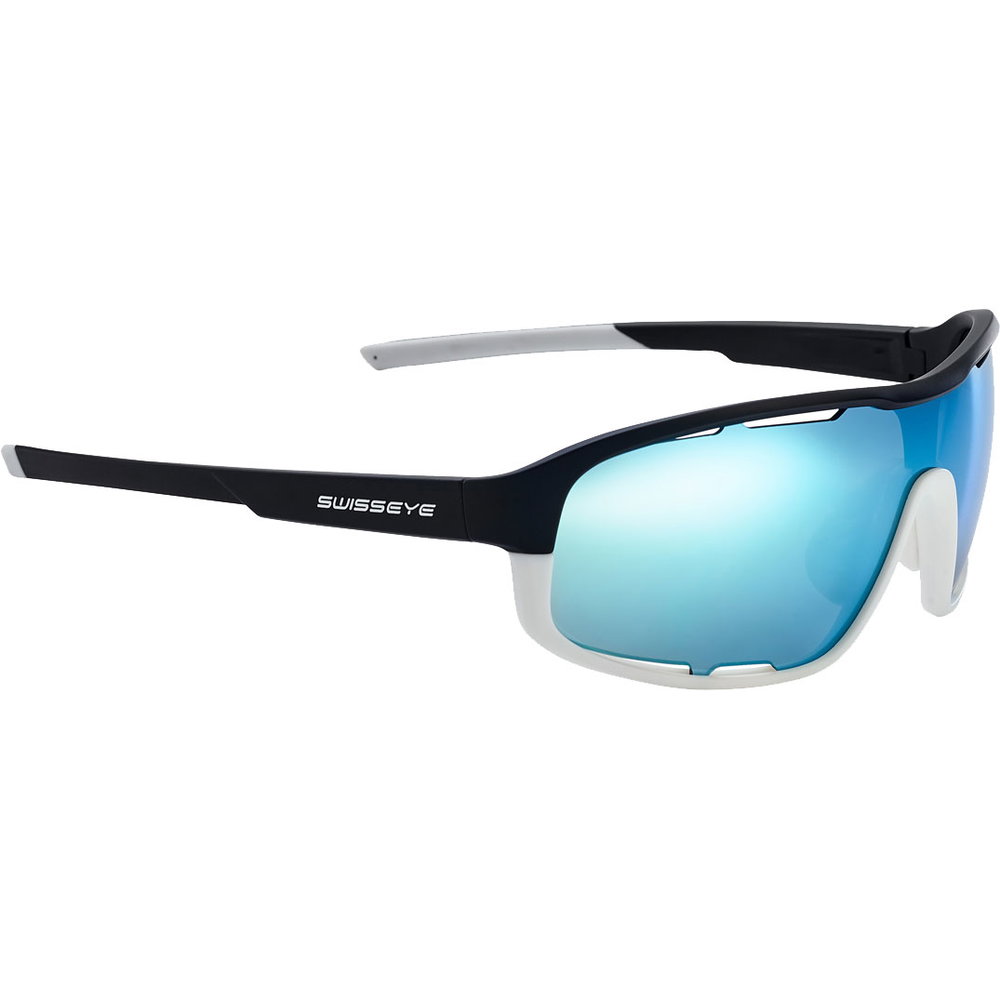 Swiss Eye - Joker Sportbrille schwarz matt, weiß