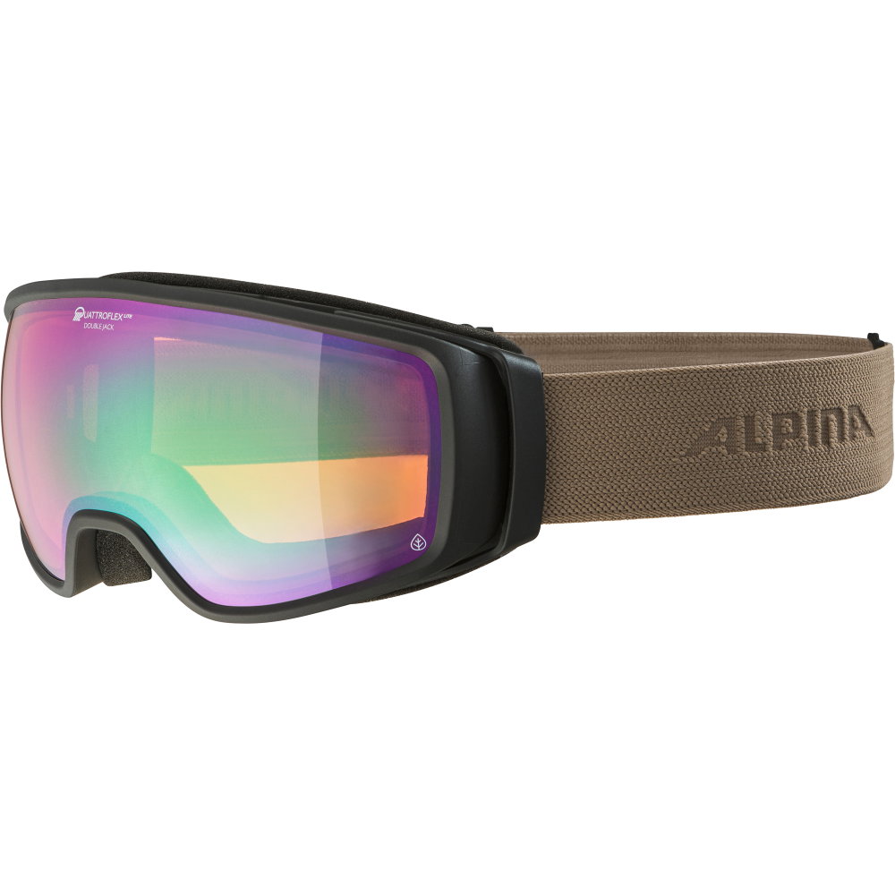 Alpina - Double Jack Planet Q-Lite Skibrille black