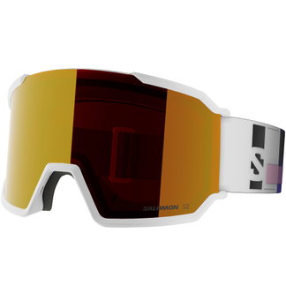 Salomon - S/View 3 Skibrille white addikt