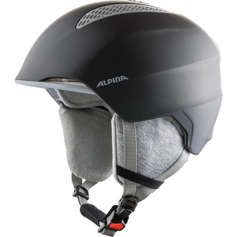 Alpina - Grand JR Skihelm Kinder mattschwarz