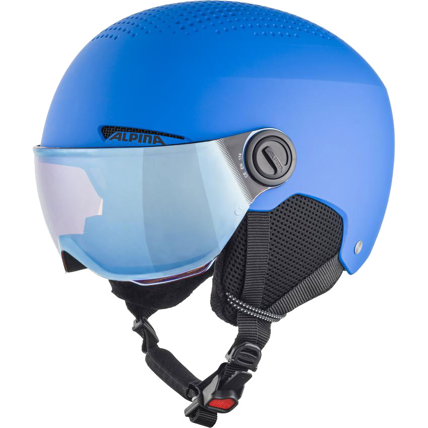 Alpina - Zupo Visor Q-Lite Visierhelm Kinder mattblau