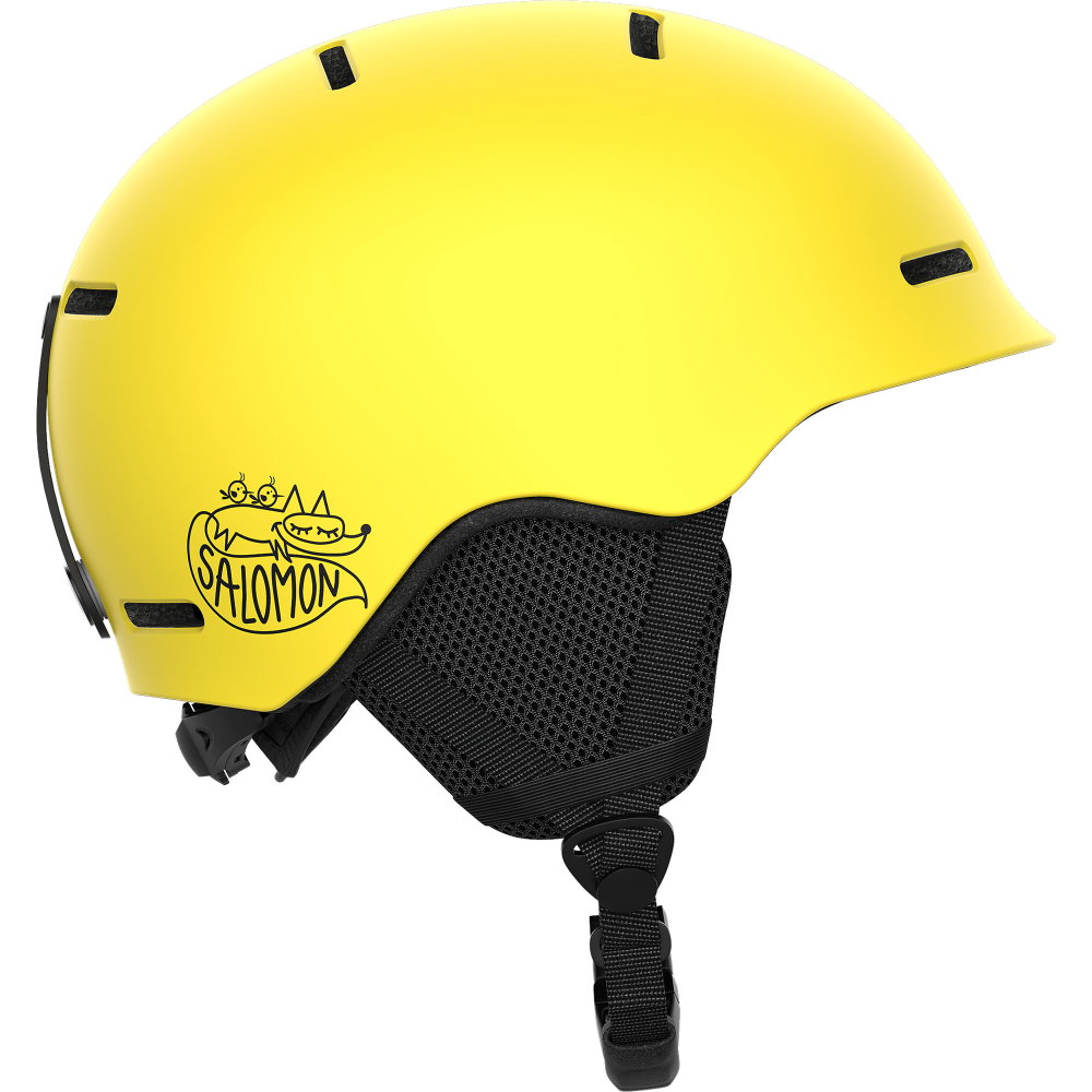 Salomon - Orka Skihelm Kinder vibrant yellow