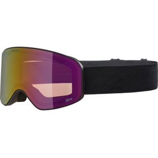 Alpina - Fernie Q-Lite Skibrille Kinder black matt