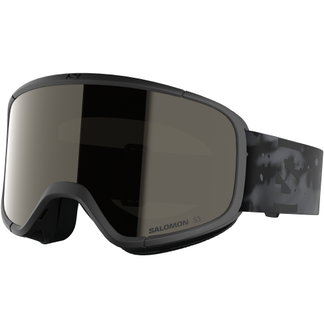 Salomon Lumi, Skibrille, Junior, schwarz/dunkelgrau