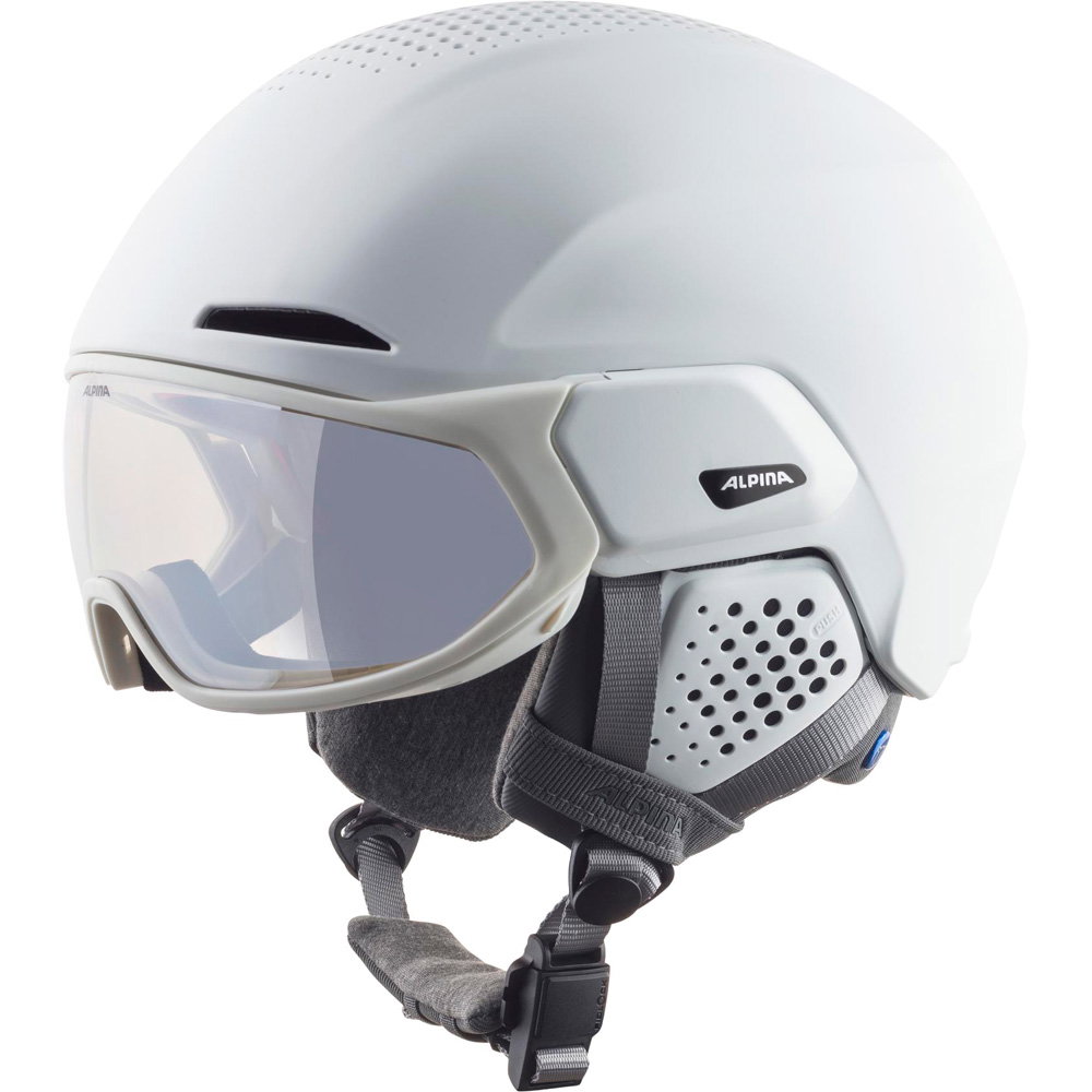 Alpina - Alto V Visierhelm mattweiß