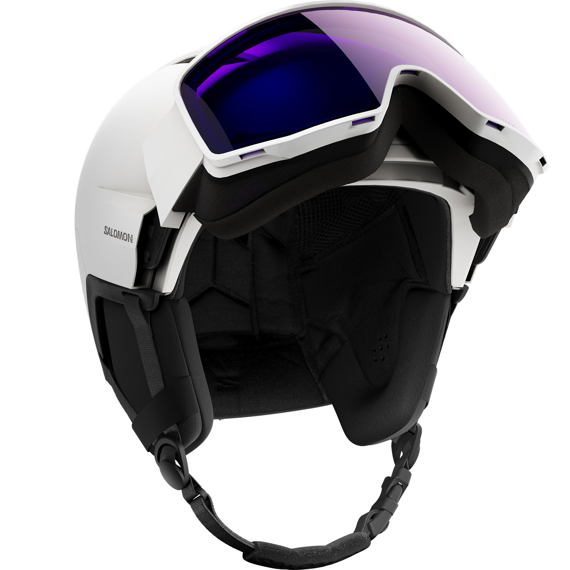 Salomon - Driver Pro Sigma Photo MIPS Visor Helmet white at Sport