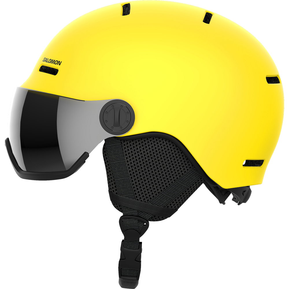 Salomon - Orka Visierhelm Kinder vibrant yellow