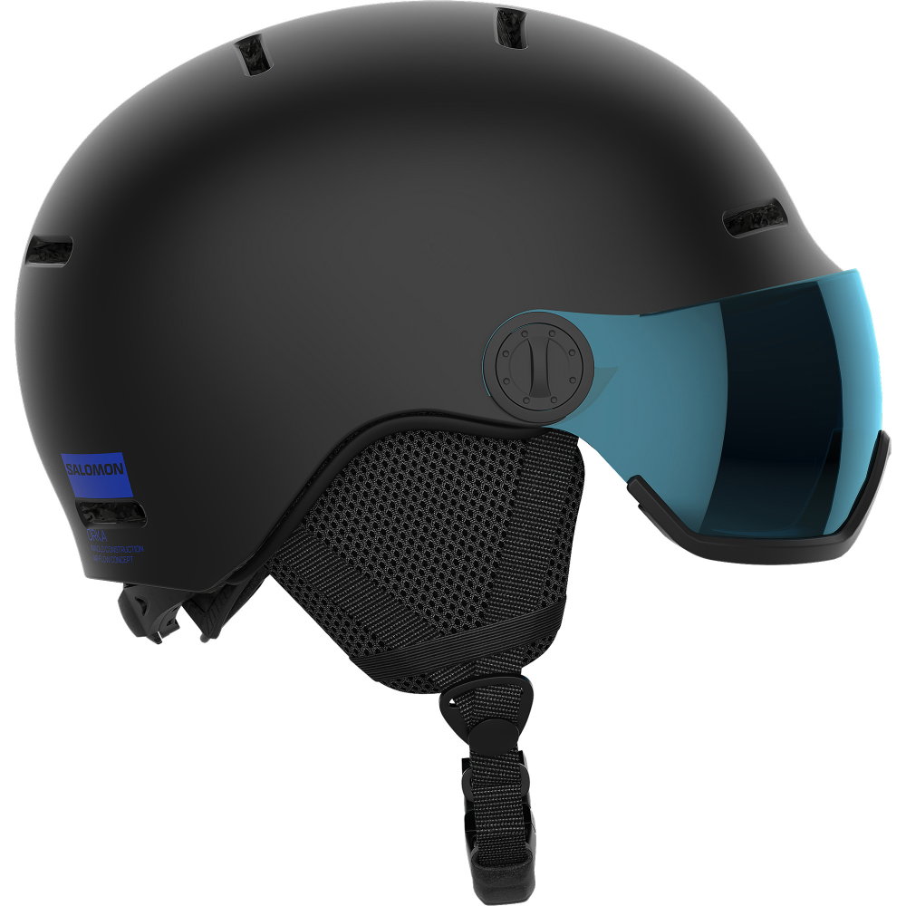 Salomon - Orka Visor Visierhelm Kinder schwarz
