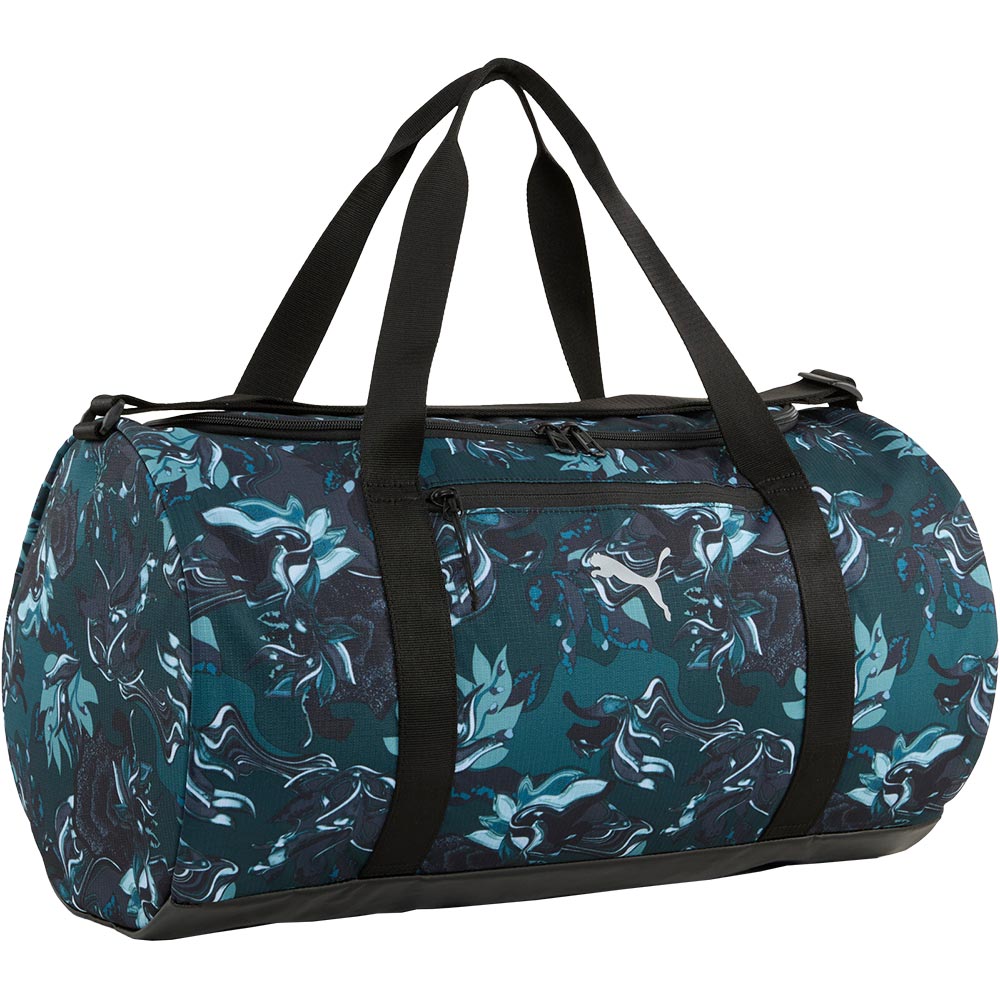 Puma - AT Essentials Green Terrains Barrel Bag green terrain