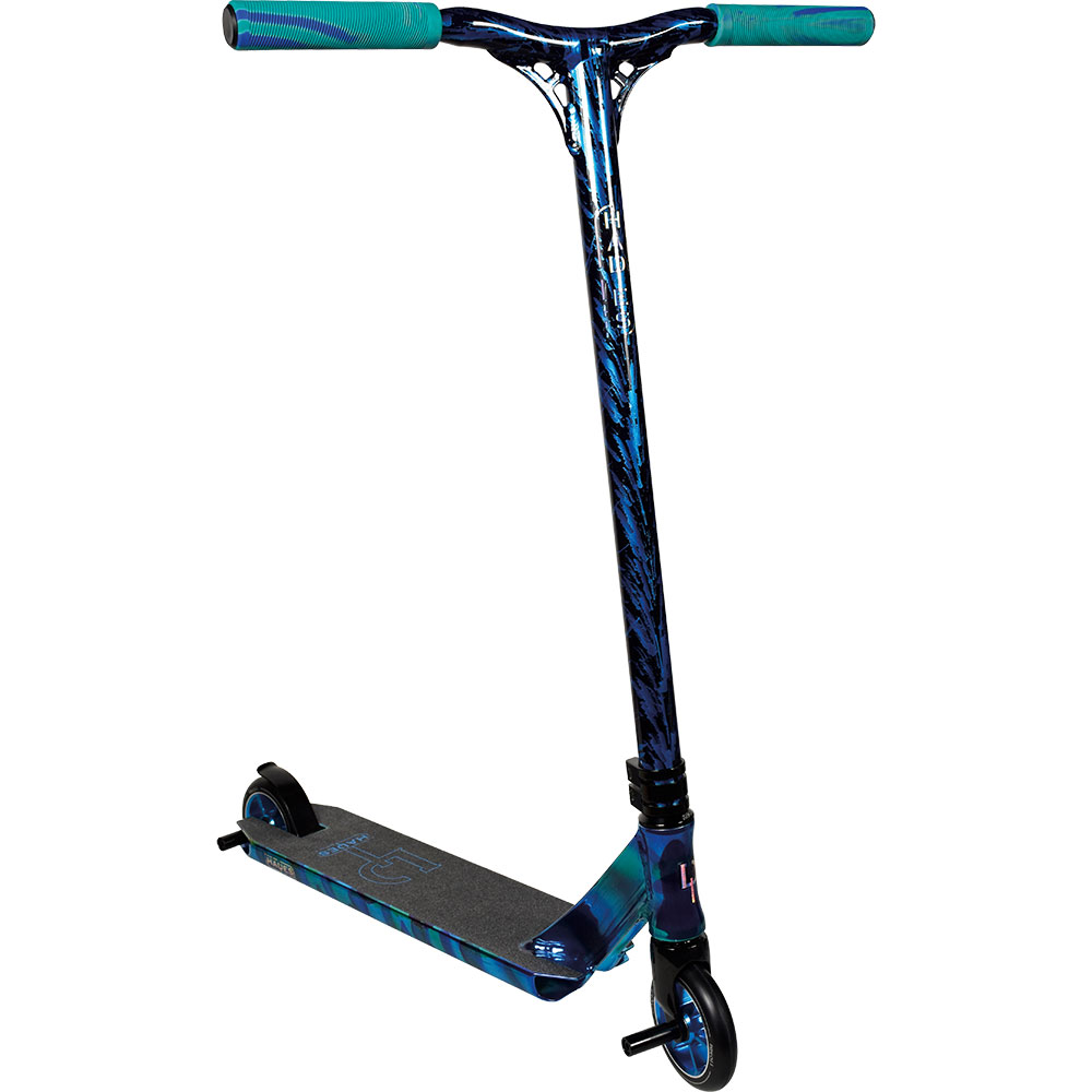 Hades - Eros 21 Scooter chrome cloudy green blue