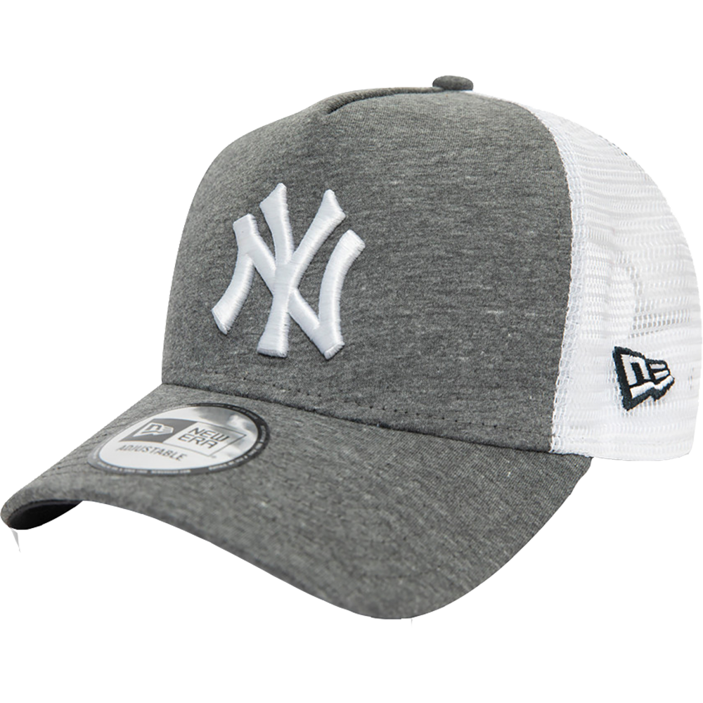 New Era - Jersey Essential 9FORTY® A-Frame Trucker Cap new york yankees grau