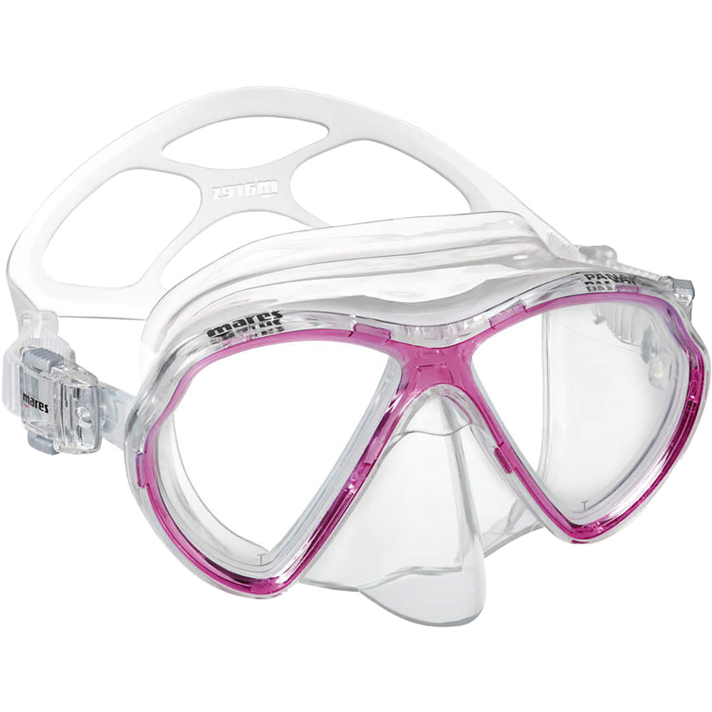 Mares - Panak Mid Schnorchelmaske pink