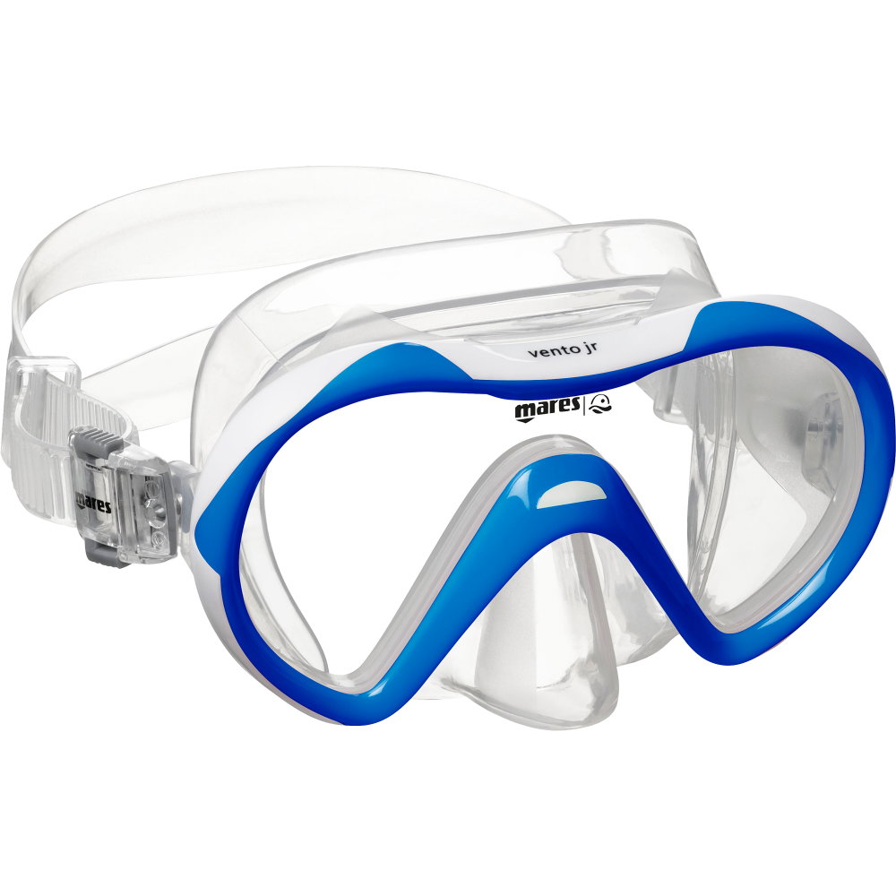 Mares - Vento Jr. Tauchmaske Kinder blue white clear